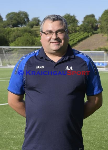 Mannschaftsfoto Saison 2019/20 Fussball Sinsheim - TSV Angelbachtal (© Kraichgausport / Loerz)